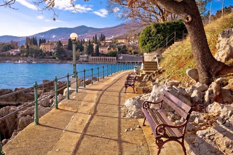 The seaside promenade, Lungomare